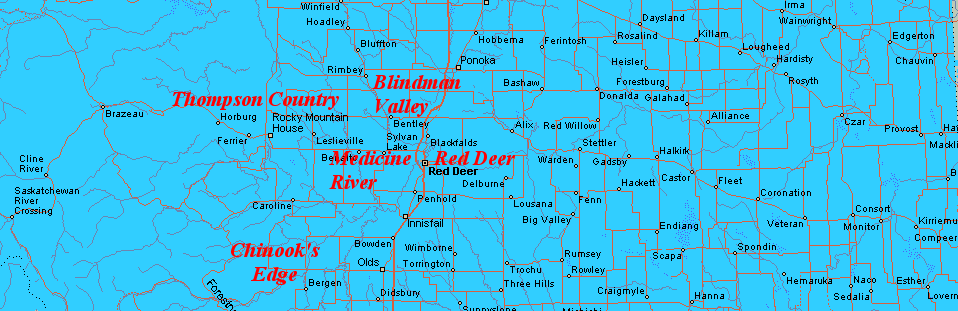 Alberta Central Region Branches